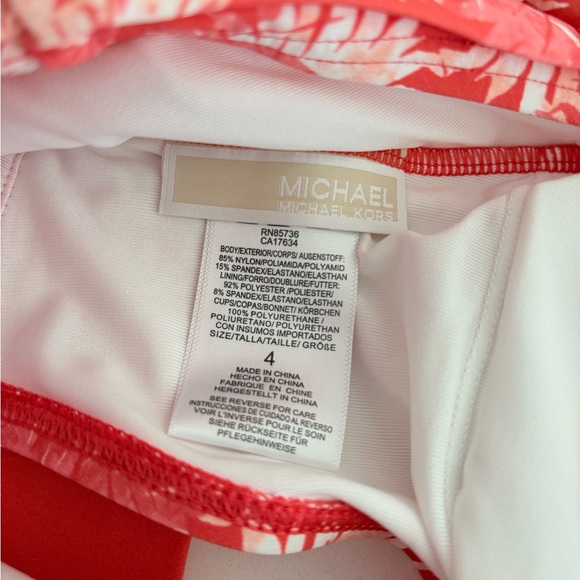 NWT! Michael Kors One-Piece Cutout Swimsuit - Picture 6 of 10